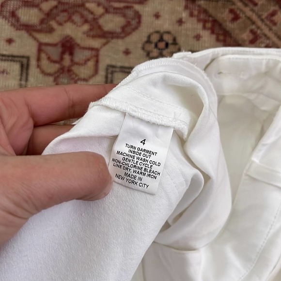 PEACE of CLOTH White Fashion Jeans in WHITE size 4 - Picture 6 of 9